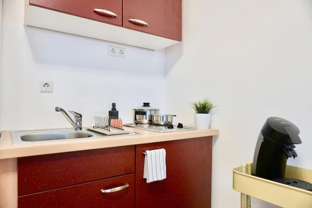 Neu Modernes Apartment In Top Lage, Free Parking Max 1,65M Hoehe Und 1,8M Breite Karlsruhe Extérieur photo